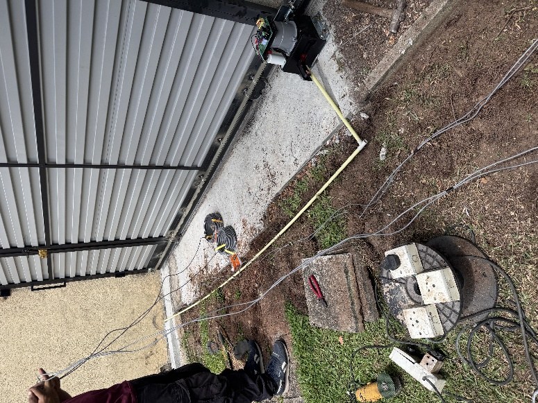Automatic Sliding Gate Motor Installation project photograph 6