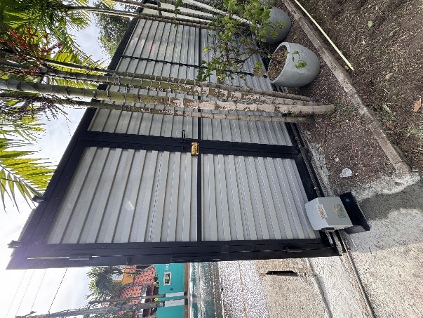 Automatic Sliding Gate Motor Installation project photograph 8