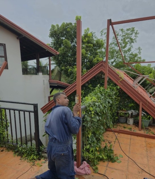 Custom Rooftop Solar Steel Support Structure