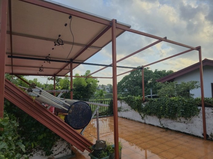 Custom Rooftop Solar Steel Support Structure project photograph 3